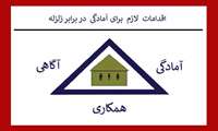 اقدامات  لازم  برای آمادگی  در برابر زلزله 